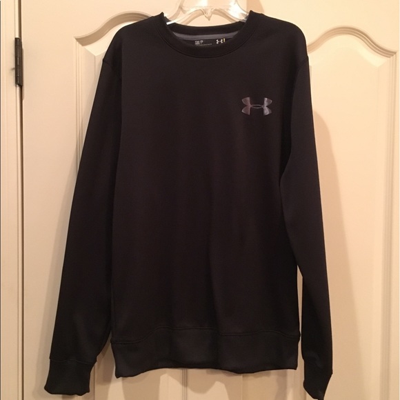 UNDER ARMOUR Men’s Black Sweatshirt size Small - Picture 1 of 5
